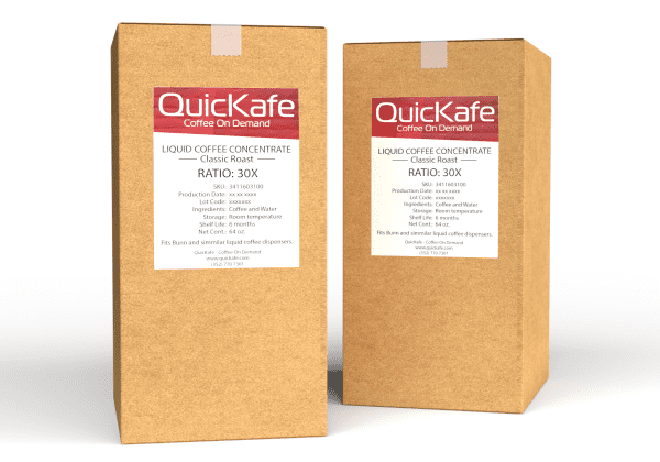 QuicKafe - Classic Roast - Liquid Coffee Concentrate